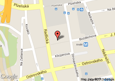 mapa - Karla Engliše 3221/2, Praha 5-Smíchov, 150 00